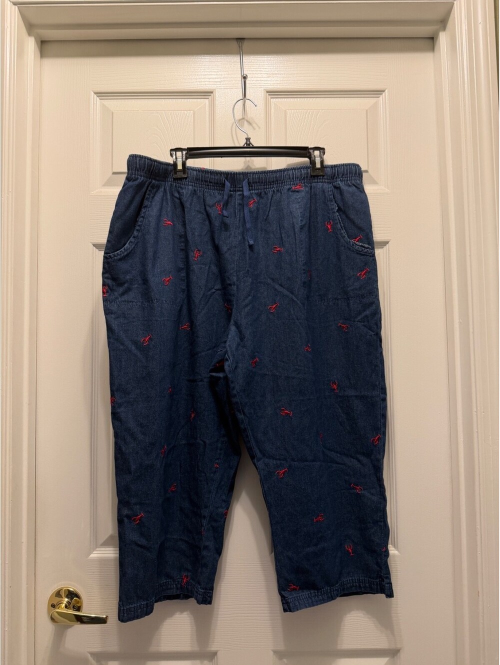 Basic Editions Lobster Jean Capris 1X
